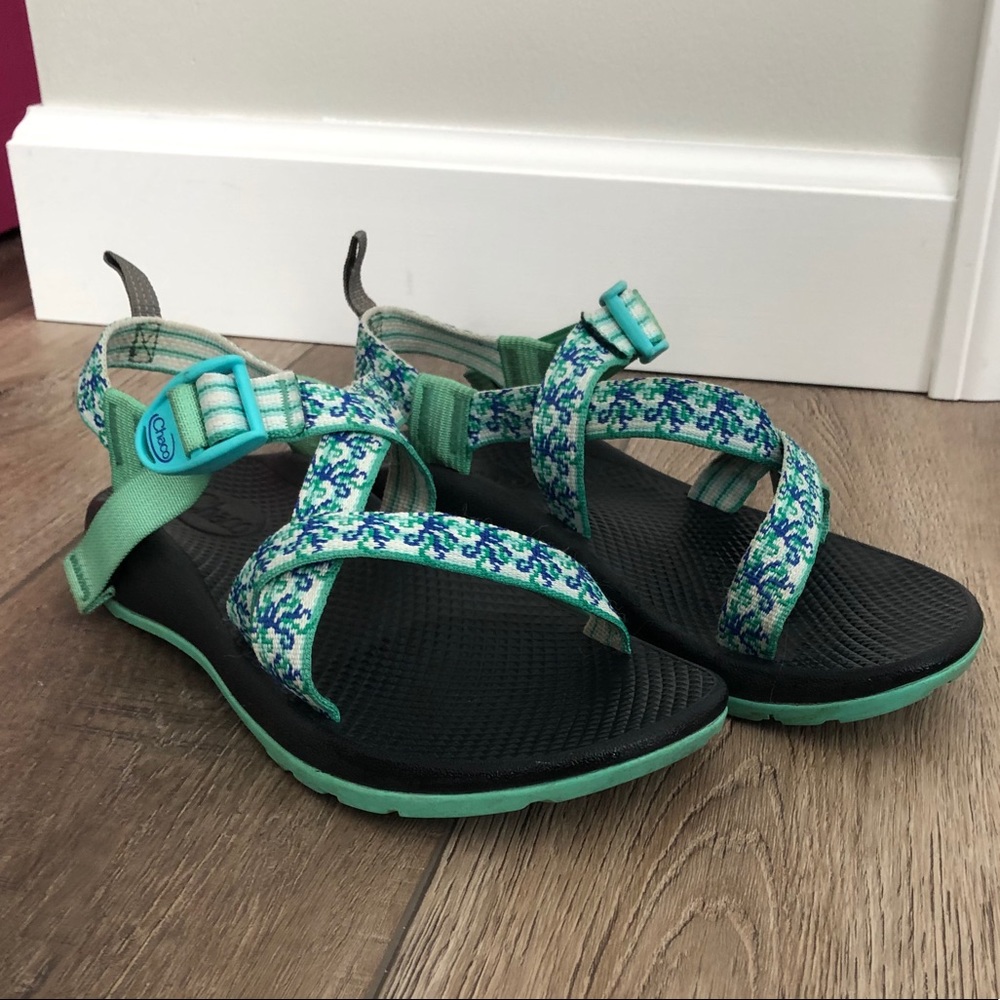 Chaco sandals.  Kids size 5